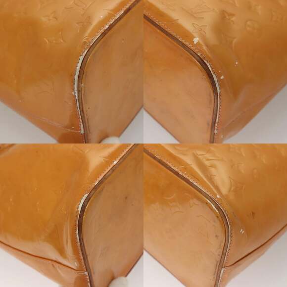 LOUIS VUITTON Monogram Vernis Houston Bag Marshmallow Pink M91302 - Picture 10 of 13